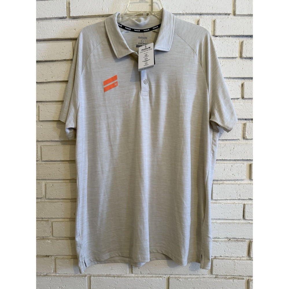 NEW Hurley‎ Men's Tan Polo Shirt Short Sleeve  Size XL $38 NWT